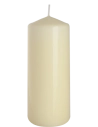 Candela inodore 6 x 15 cm avorio