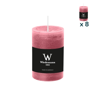 Candela marble Wiedemann S rosa antico - CONF. RISPARMIO 8 PEZZI