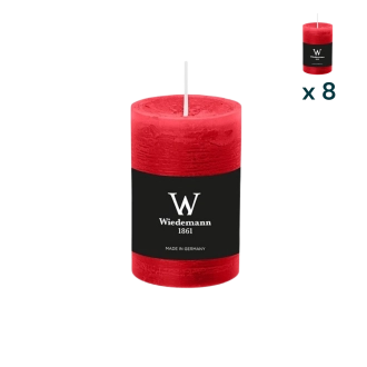 Candela marble Wiedemann S rubino - CONF. RISPARMIO 8 PEZZI