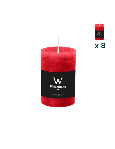 Candela marble Wiedemann S rubino - CONF. RISPARMIO 8 PEZZI