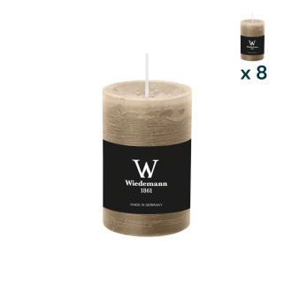 Candela marble Wiedemann S fango - CONF. RISPARMIO 8 PEZZI