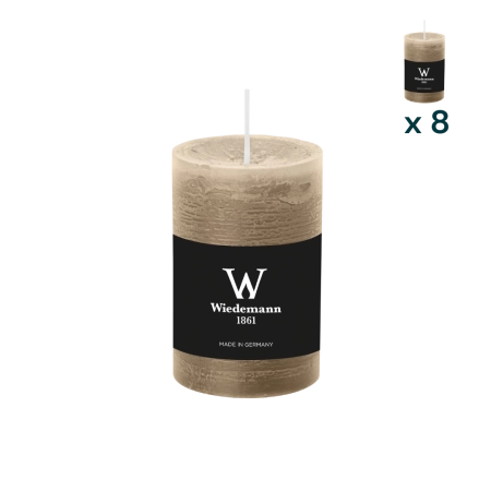 Candela marble Wiedemann S fango - CONF. RISPARMIO 8 PEZZI