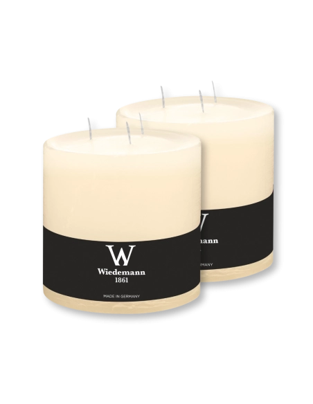 Candela marble Wiedemann 3 fiamme biscotto - CONF. RISPARMIO 2 PEZZI