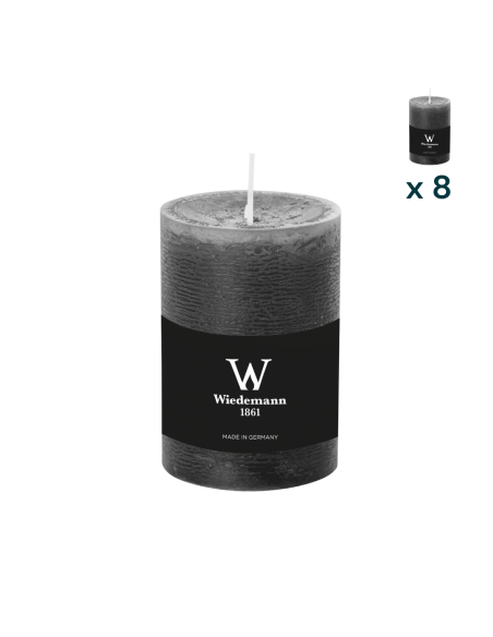 Candela marble Wiedemann M grigio - CONF. RISPARMIO 8 PEZZI