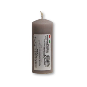 Candela profumata colorata 4 x 10 cm talco