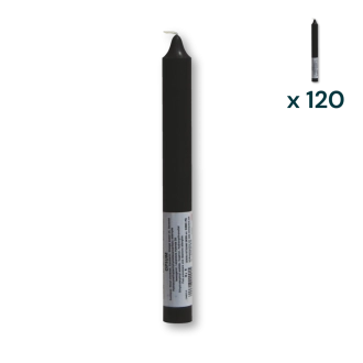 Candela verticale profumata colorata 2,1 x 20 cm oppio - CONF. RISPARMIO 120 PEZZI