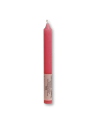 Candela verticale profumata colorata 2,1 x 20 cm rosa