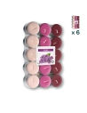 Tealights profumate lillà - PACCO RISPARMIO 6 CONFEZIONI (30 pezzi a confezione)