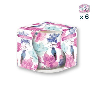 Candela profumata Sleever Touch Nature - CONF. RISPARMIO 6 PEZZI