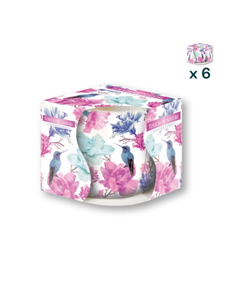 Candela profumata Sleever Touch Nature - CONF. RISPARMIO 6 PEZZI