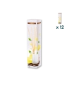 Diffusore di profumo con bastoncini vaniglia - CONF. RISPARMIO 12 PZ