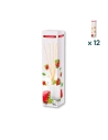 Diffusore di profumo con bastoncini fragola - CONF. RISPARMIO 12 PZ