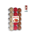 Tealights profumate mela cannella - PACCO RISPARMIO 6 CONFEZIONI (30 pezzi a confezione)