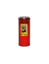Lumino votivo rosso Padre Pio T.40/K