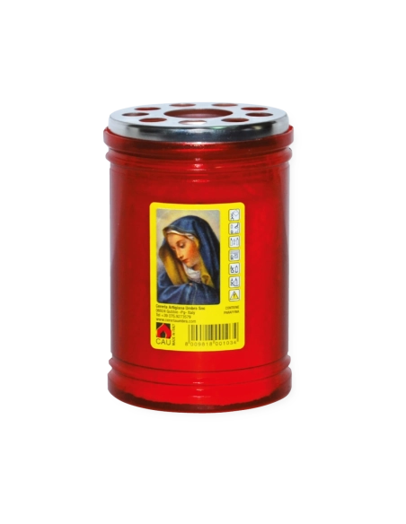 Lumino votivo rosso Maria T.30