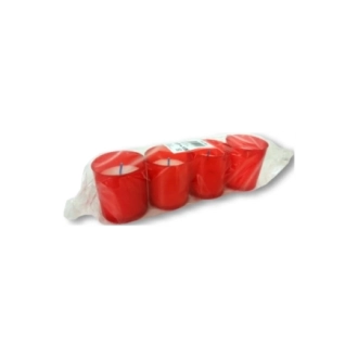 Lumini rossi T.70 (confezione 4 pezzi)