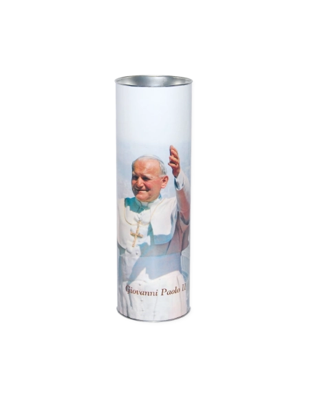 Lumino votivo eco Papa Giovanni Paolo II T.60