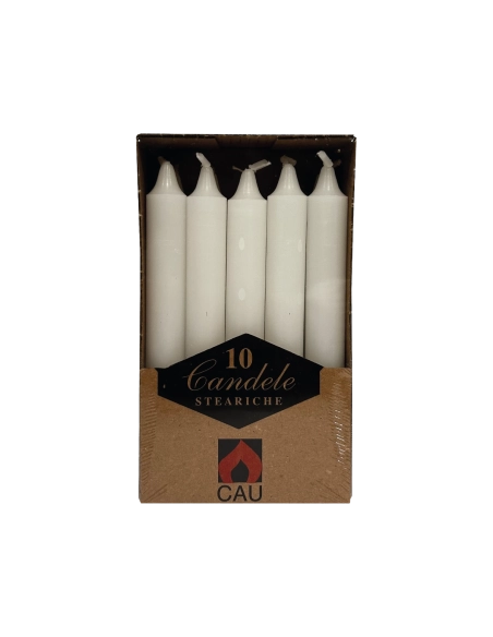 Candele steariche E/10 (confezione 10 pezzi)