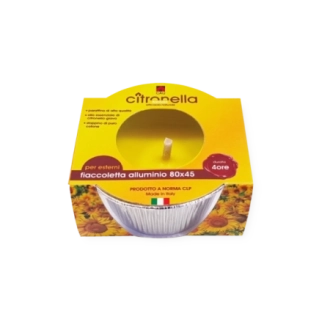 Fiaccoletta alluminio citronella