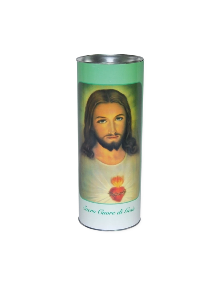 Lumino votivo eco Sacro Cuore di Gesù T.80