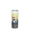 Lumino votivo eco bianco Padre Pio T.80