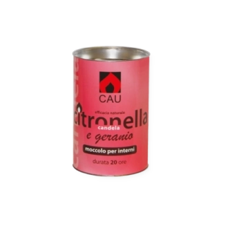 Candela citronella e geranio eco CAU