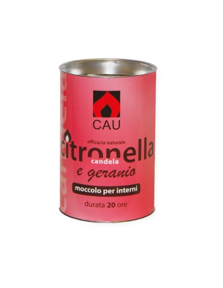 Candela citronella e geranio eco CAU