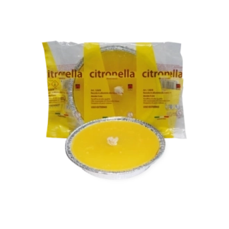 Fiaccola alluminio citronella d. cm 14