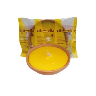Fiaccola terracotta citronella d. cm 15