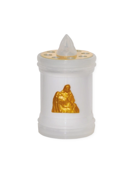 Lumino elettrico 120 gg rilievo bianco T.20