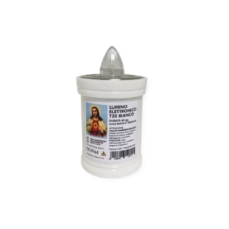 Lumino elettrico 60 gg bianco luce tremula T.20