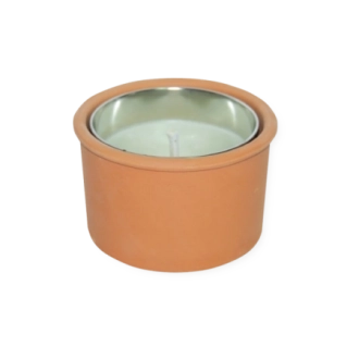 Fiaccola terracotta
