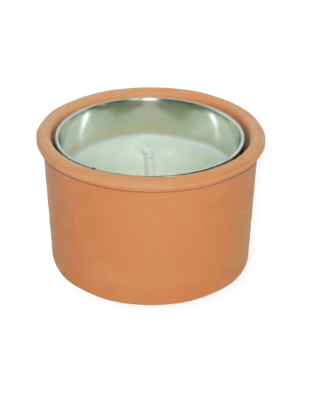 Fiaccola terracotta