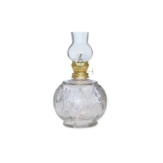 Lampada ad olio 500 ml rotonda trasparente
