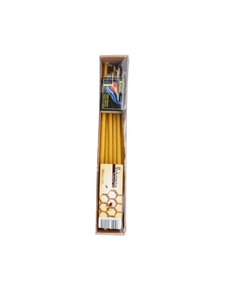 Candeline non gocciolanti cera d’api (confezione 20 pezzi)