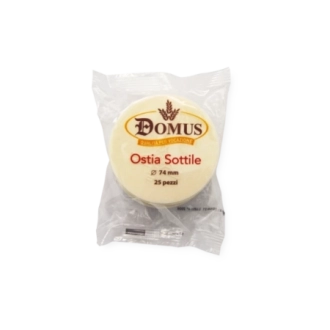 Ostie sottili Domus 74mm (confezione da 25 pezzi)
