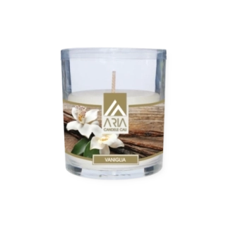 Candela Aria in vetro Vaniglia