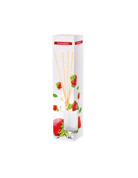Diffusore di profumo con bastoncini fragola