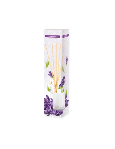 Diffusore di profumo con bastoncini lavanda