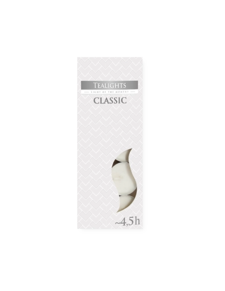 Tealights h 15,5 mm (confezione 10 pezzi)