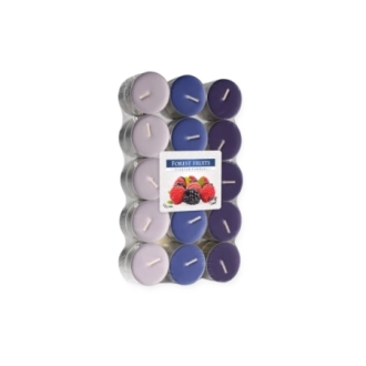Tealights profumate frutti di bosco(confezione 30 pezzi)