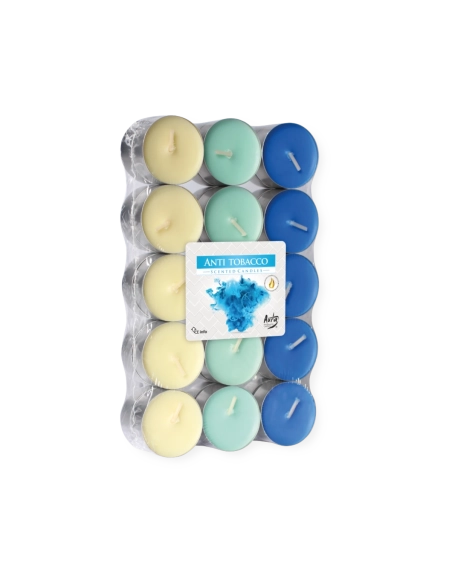 Tealights profumate mangia fumo (confezione 30 pezzi)