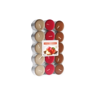 Tealights profumate mela cannella (confezione 30 pezzi)