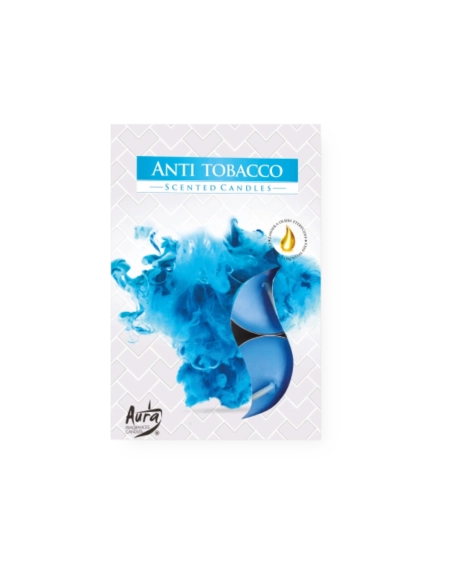 Tealights profumate mangia fumo (confezione 6 pezzi)