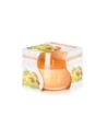 Candela in vetro profumata alla frutti tropicali