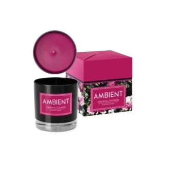 Candela profumata vetro Ambient Oriental flower