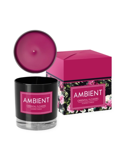 Candela profumata vetro Ambient Oriental flower