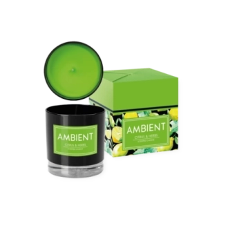 Candela profumata vetro Ambient Citrus & Herbs