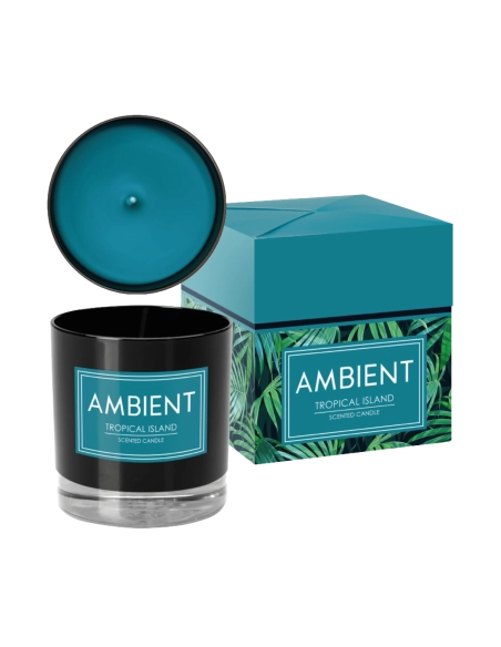 Candela profumata vetro Ambient Tropical Island
