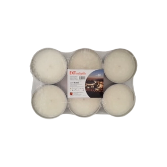 Tealights da esterno (confezione 6 pezzi)